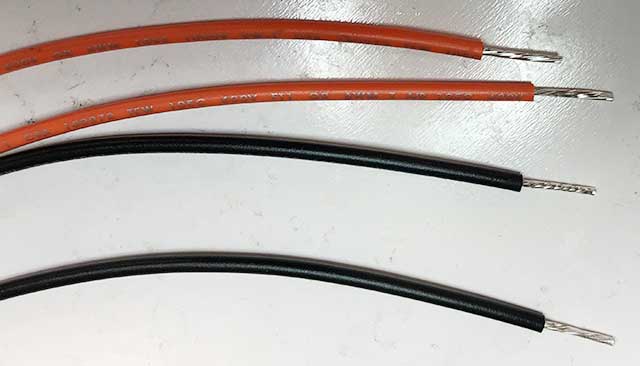 Copper Strands After Tinning Hook Up Wire