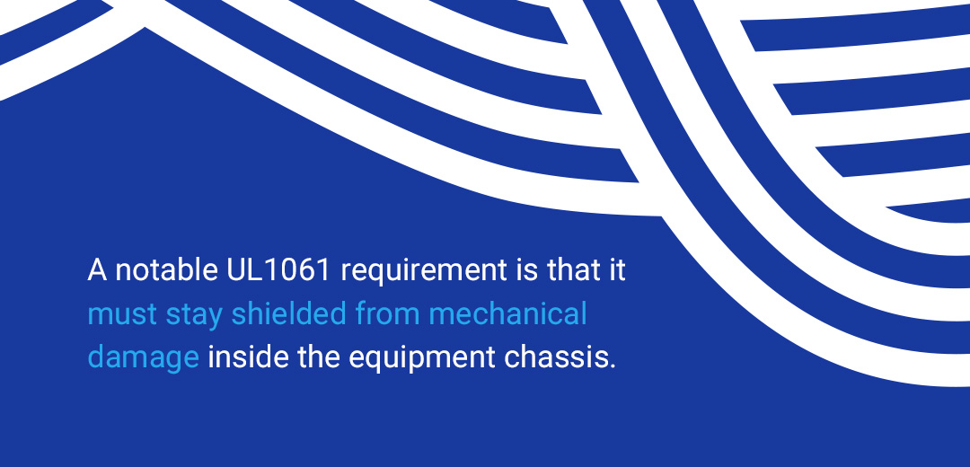 UL1061 wire requirements
