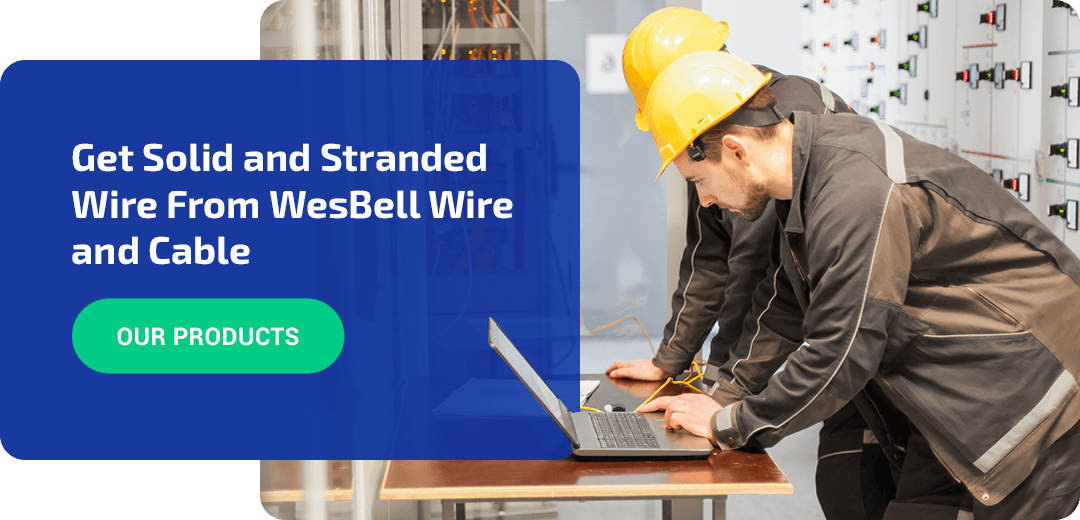 order solid and stranded wire online WesBell Electronics