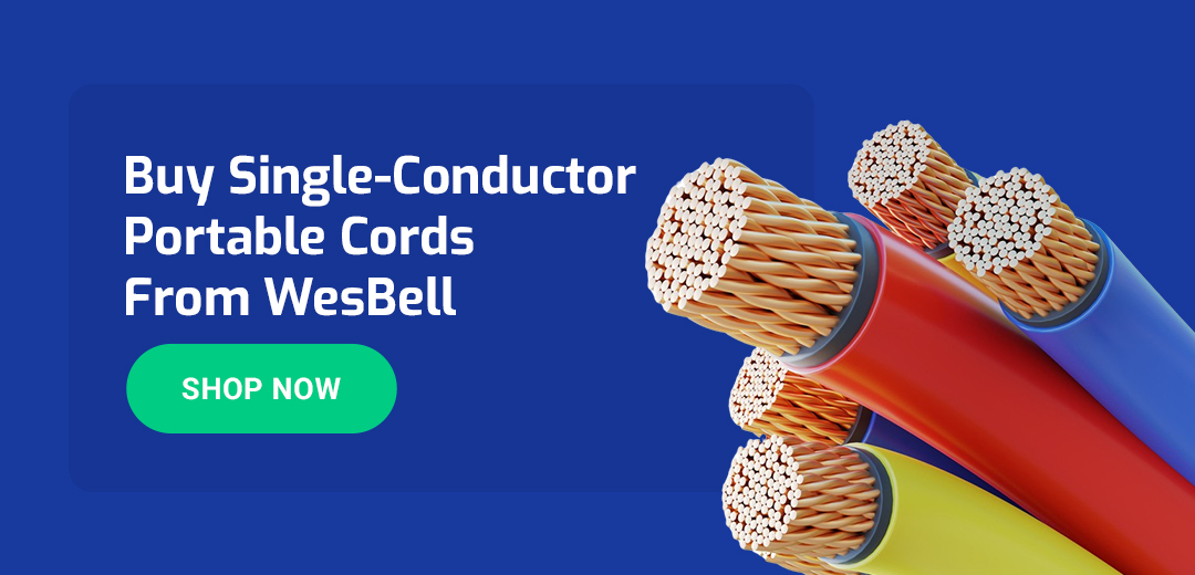 Buy Single-Conductor Portable Cords From WesBell