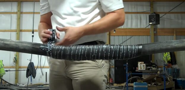 Applying Outer Insulation to G-GC Splice