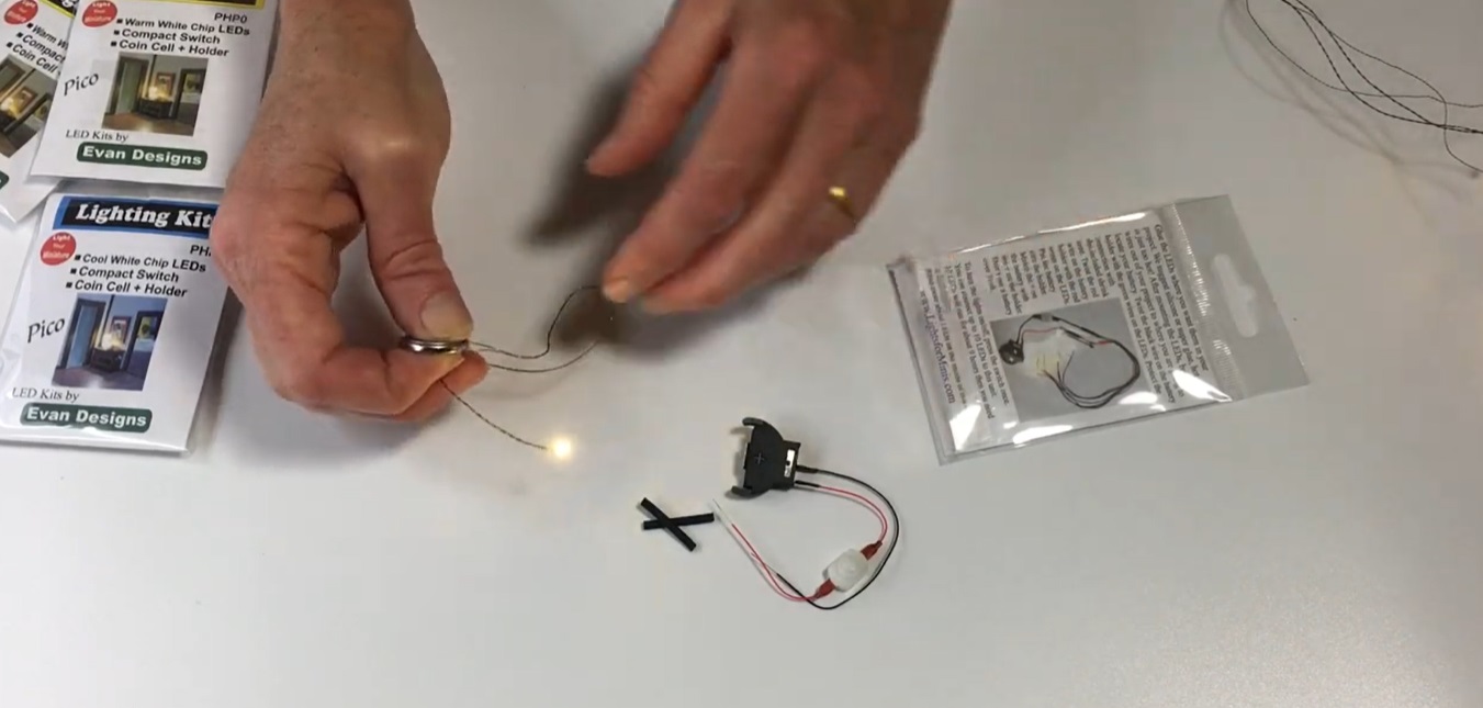 Kynar wire light assembly components