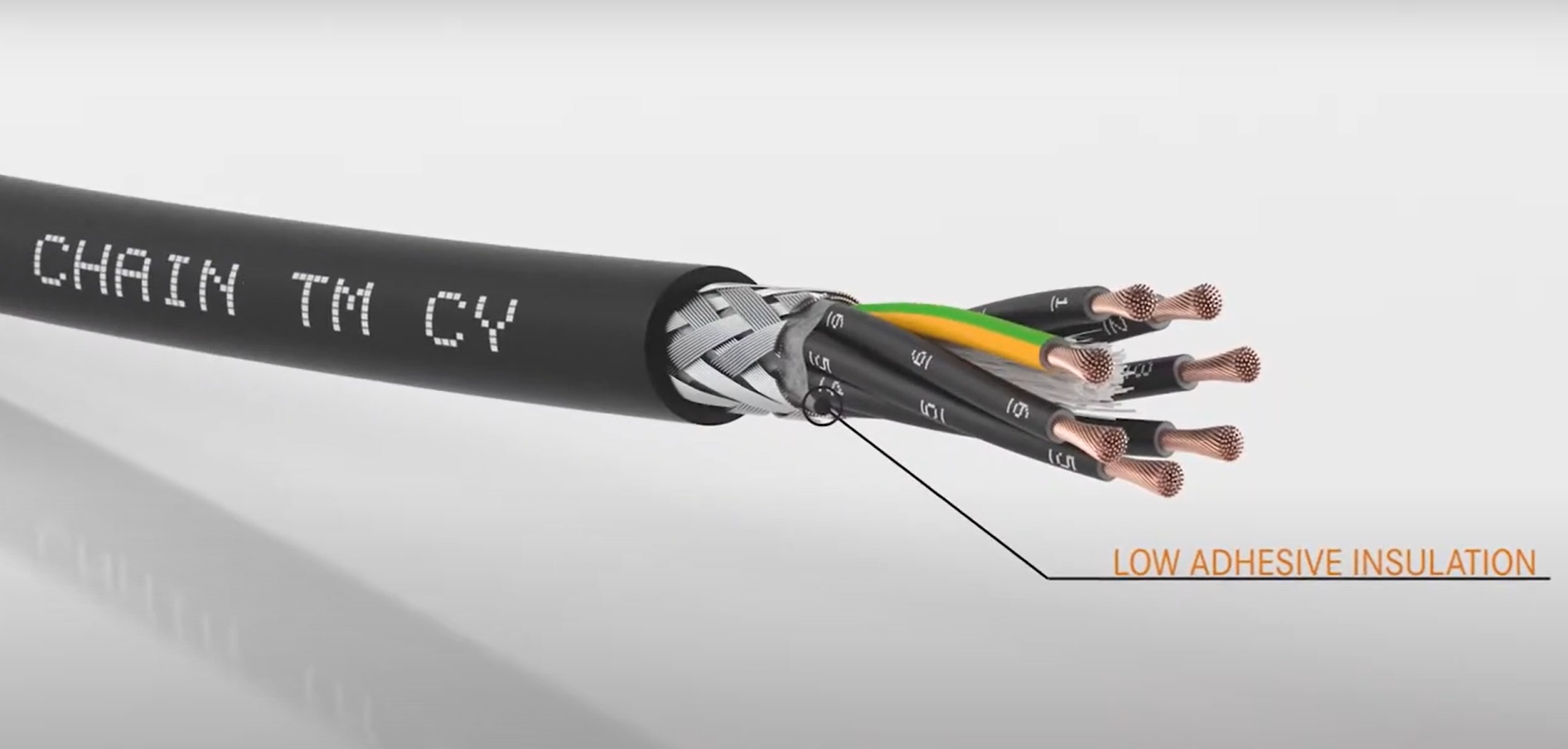 Low adhesive conductor insulation