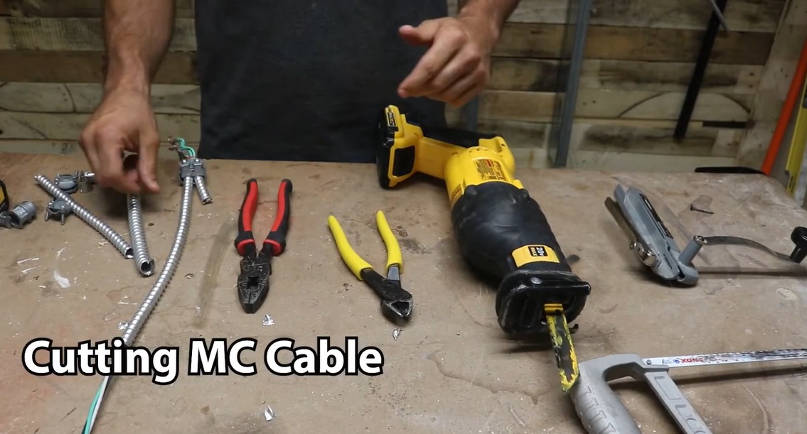 MC cable and tools for cutting