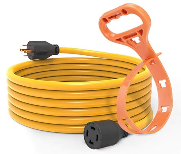 yellow extension cord