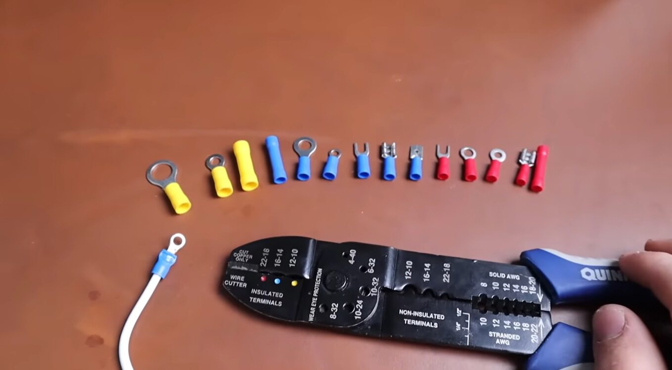 Insulated ring and flag terminals